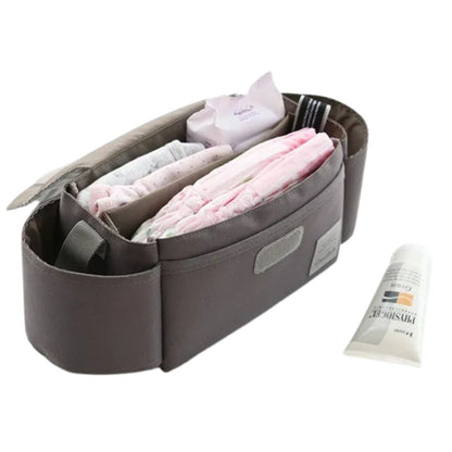 Convenient Stroller Storage Bag with Thermal Cup Pocket