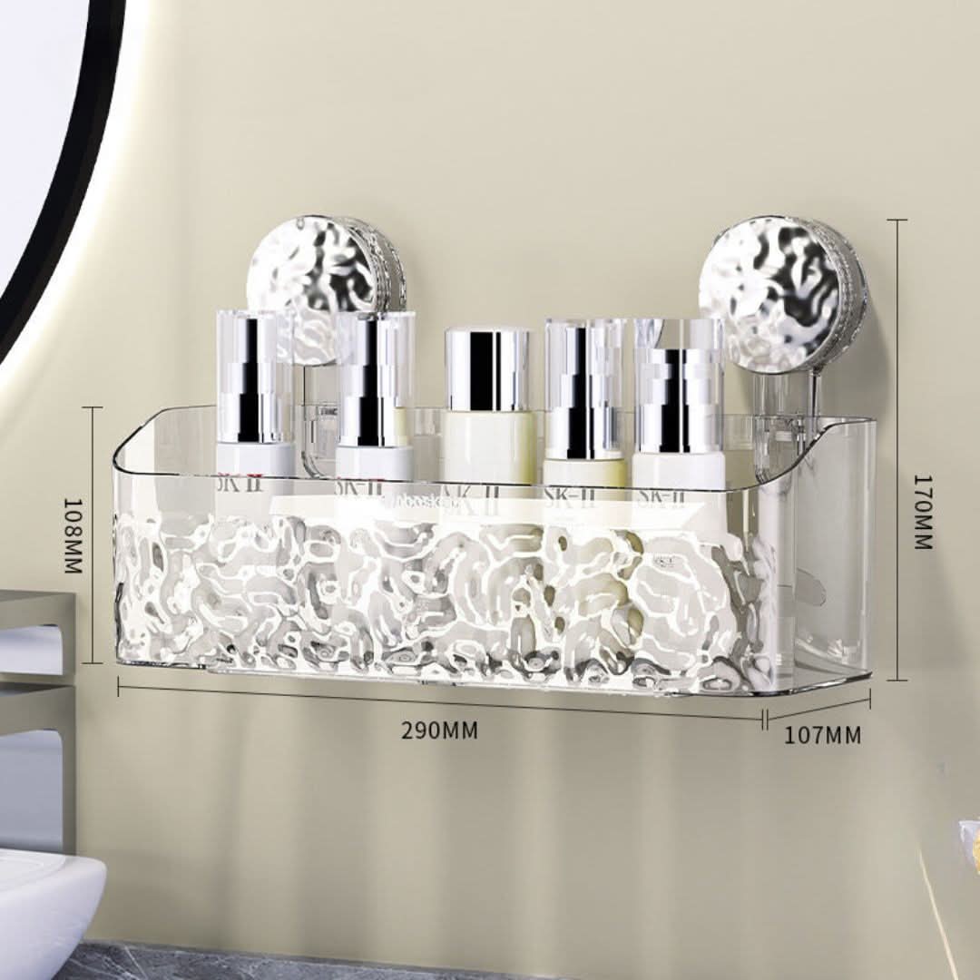 Sticky Wall Mounted Bathroom Storage Shelf