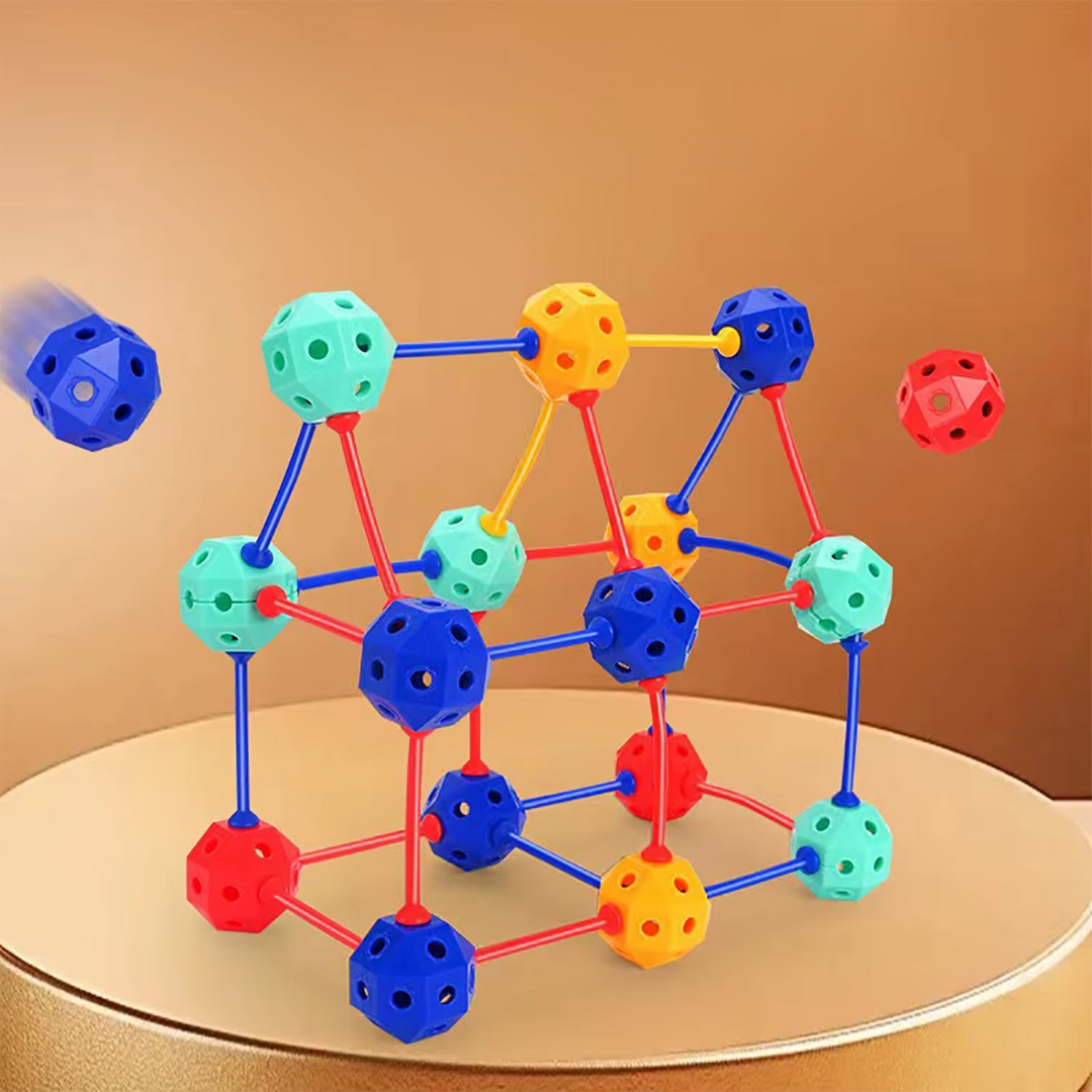 Vibrant Fun Construction Toy Blocks - Luxicro