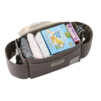 Convenient Stroller Storage Bag with Thermal Cup Pocket
