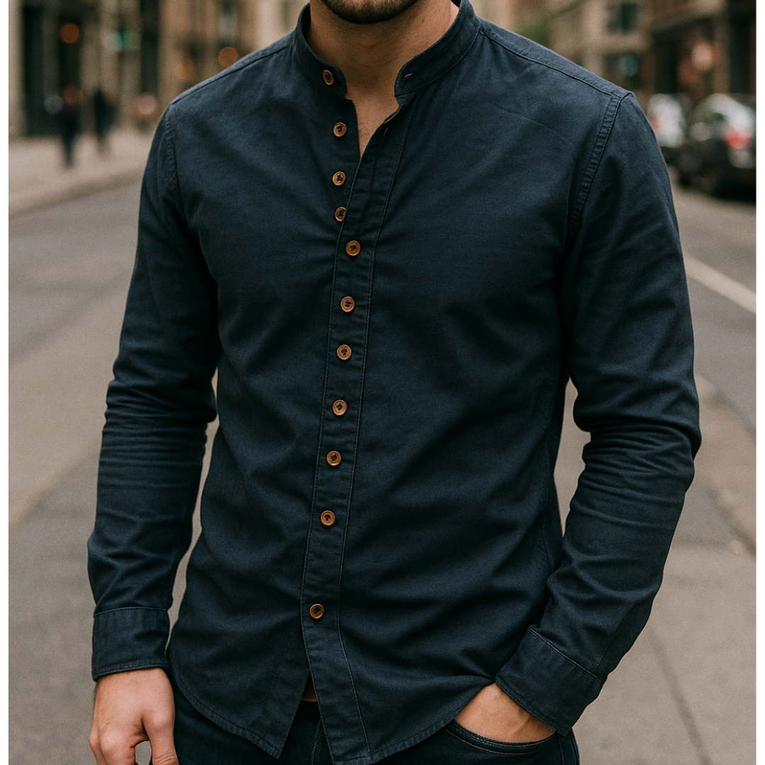 Men's Relaxed Fit Classic Shirt - Luxicro