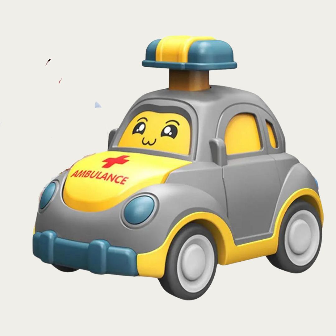 Colorful Kids Toy Cars - Push and Go - Luxicro