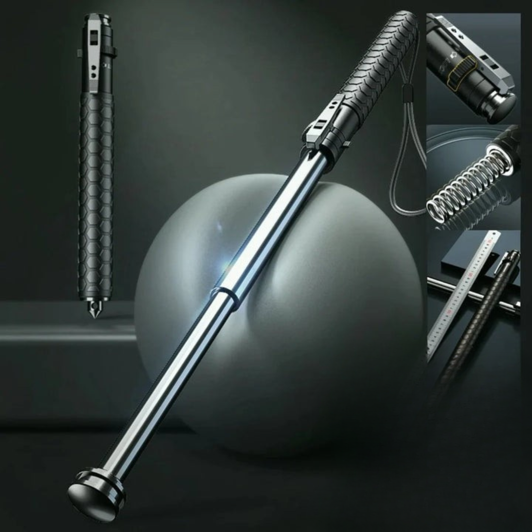 Tactical Folding Walking Stick for Safety and Protection