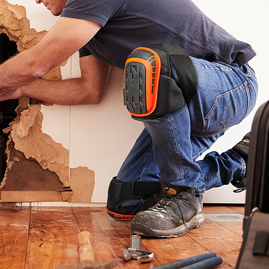 Heavy Duty Knee Pads for Work - Protective & Ultra Comfortable