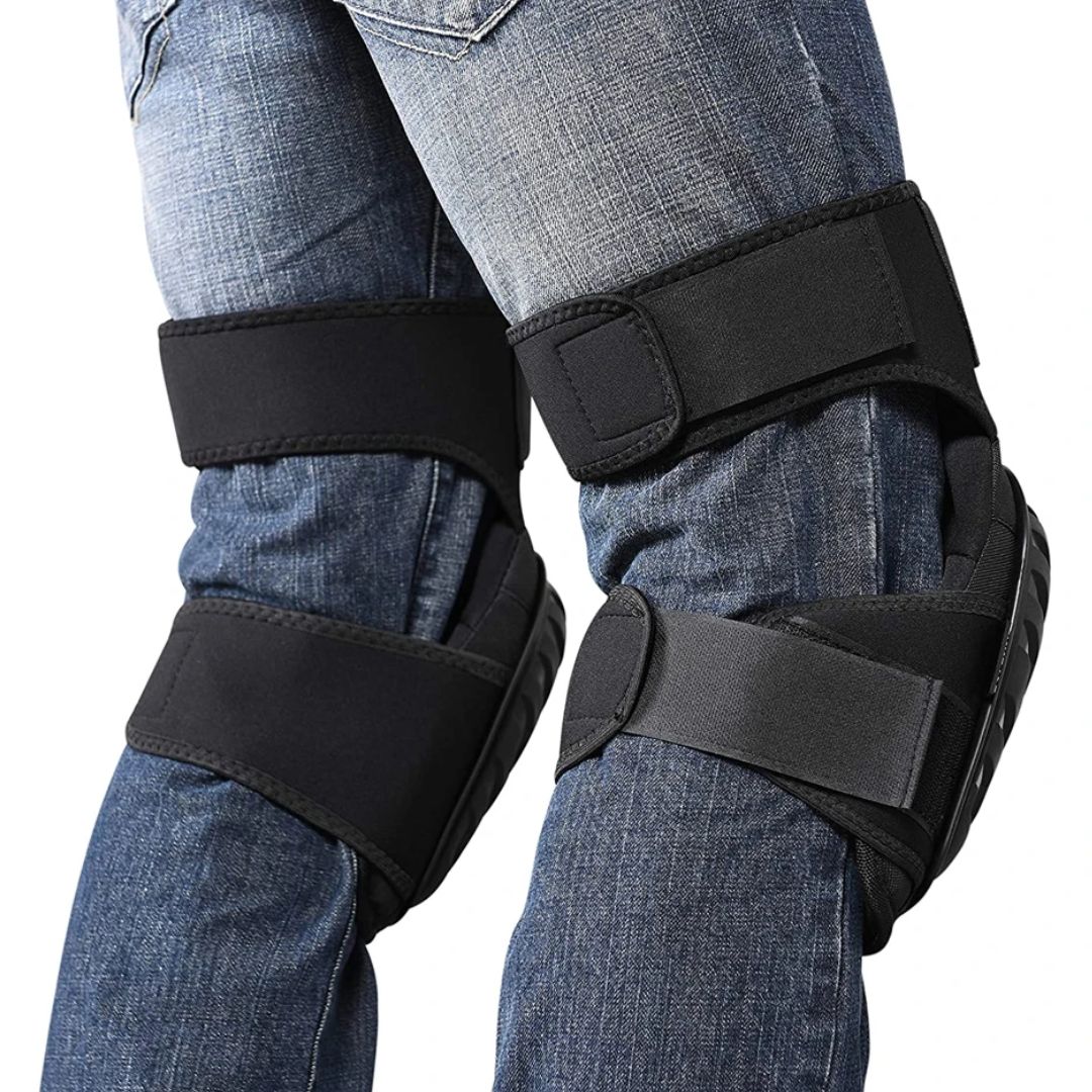 Heavy Duty Knee Pads for Work - Protective & Ultra Comfortable