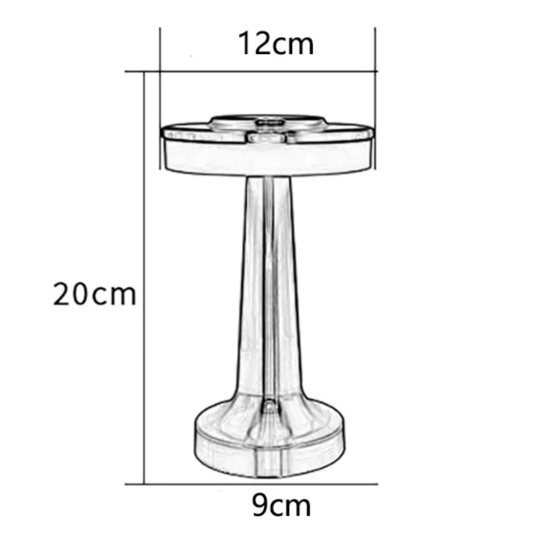 Retro Industrial Style Table Lamp