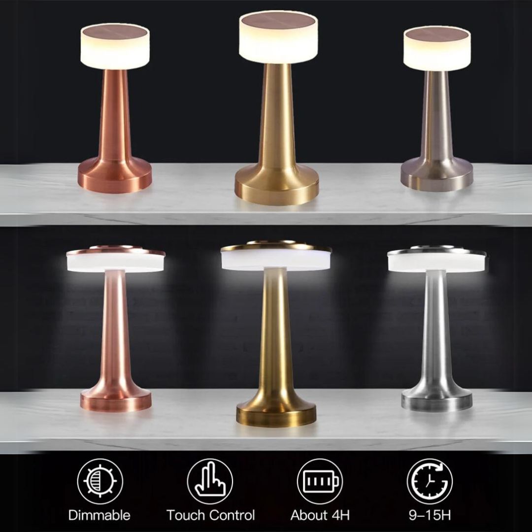 Retro Industrial Style Table Lamp