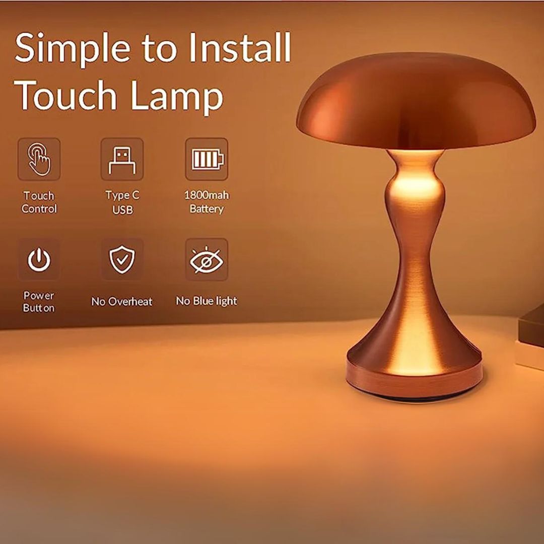 Classic Floral Desk Lamp