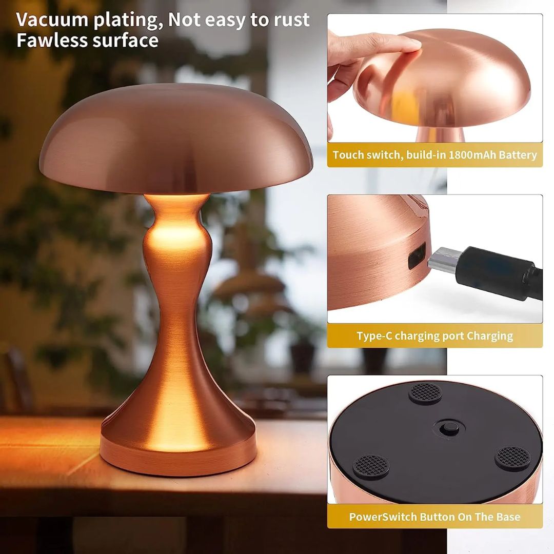 Classic Floral Desk Lamp