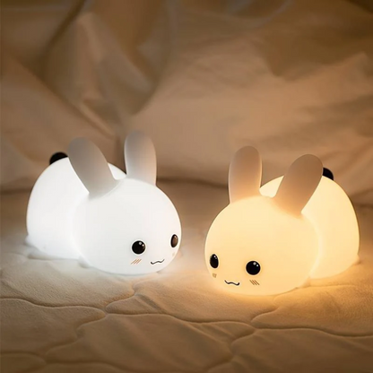 Soft Kids Night Lamp - Cuddly Bunny Friend