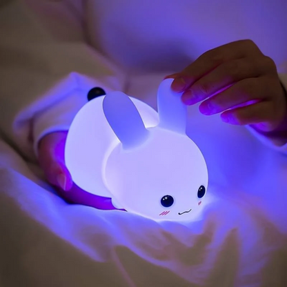 Soft Kids Night Lamp - Cuddly Bunny Friend