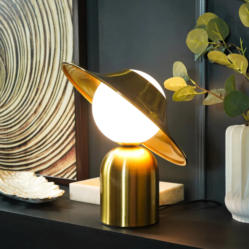 Luxury Brass Finish Office Desk Light