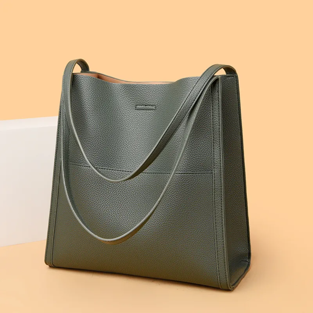 Large Authentic Leather Shoulder Bag