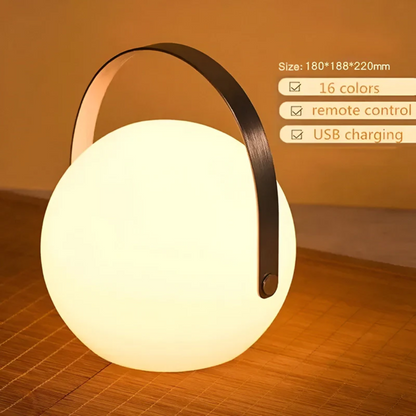 Compact Solar Powered Garden Lamp