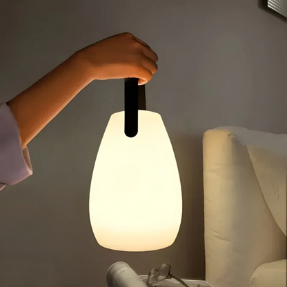 Compact Solar Powered Garden Lamp