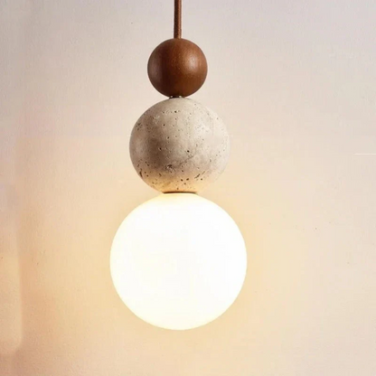 Rustic Wooden Hanging Light Fixture - Luxicro