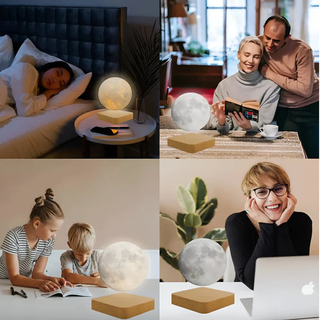 Bright Round Glass Desk Lamp