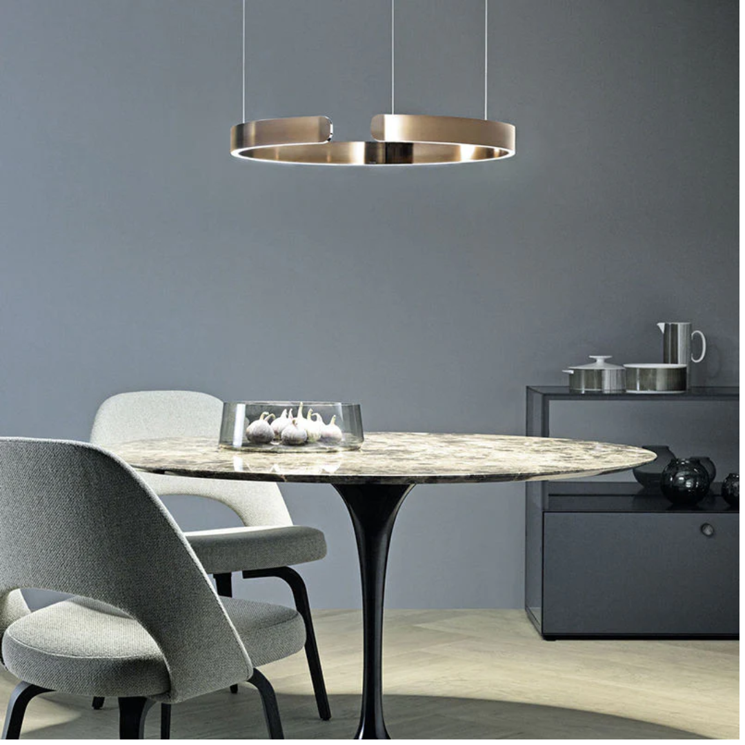 Modern Circular LED Hanging Light