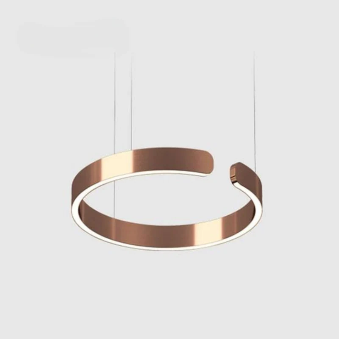 Modern Circular LED Hanging Light - Luxicro