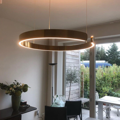 Modern Circular LED Hanging Light