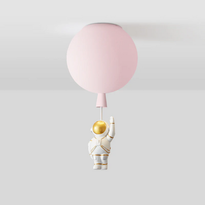 Colorful Galaxy Kids Room Ceiling Lamp