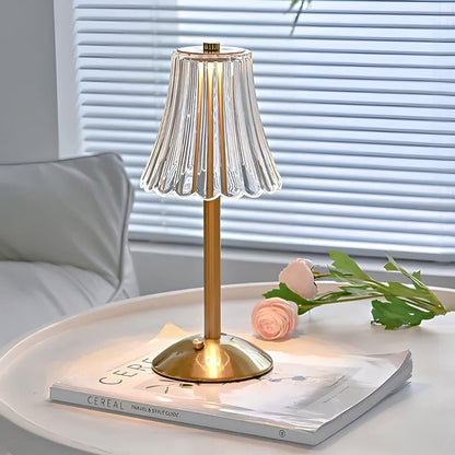 Elegant Clear Office Table Lamp
