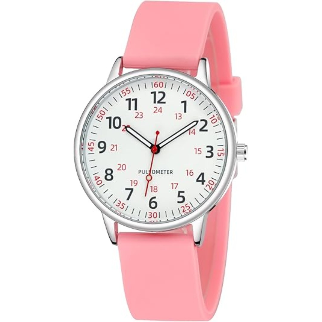 Stylish Women's Water Resistant Clip Watch