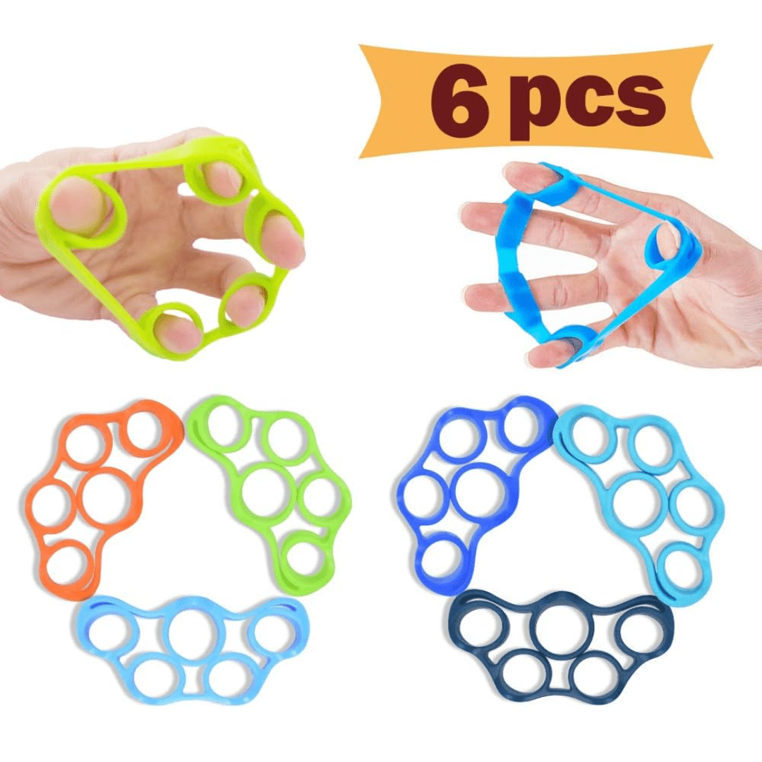 Premium 6-Piece Grip Strengthener Set