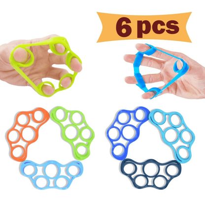 Premium 6-Piece Grip Strengthener Set