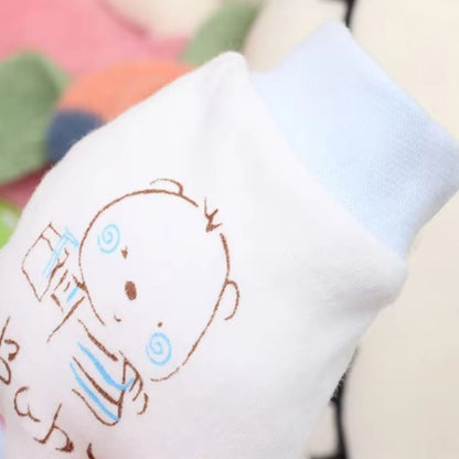Soft Cotton Baby Scratch Mittens