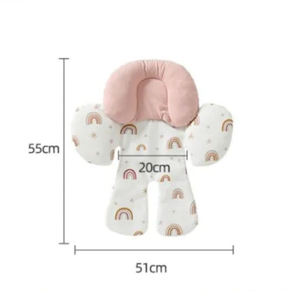 Soft Infant Car Seat Cushion with Head Support