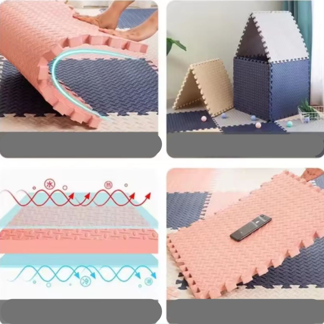 Cushy Play Mat for Nursery and Toddler Rooms