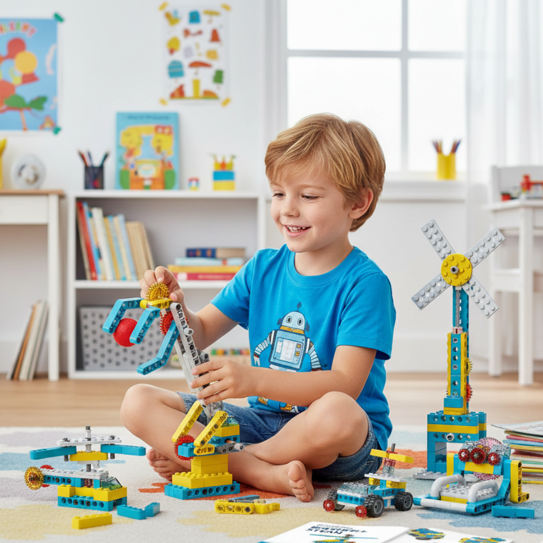 Creative Kids Building Brick Toy Set - Luxicro