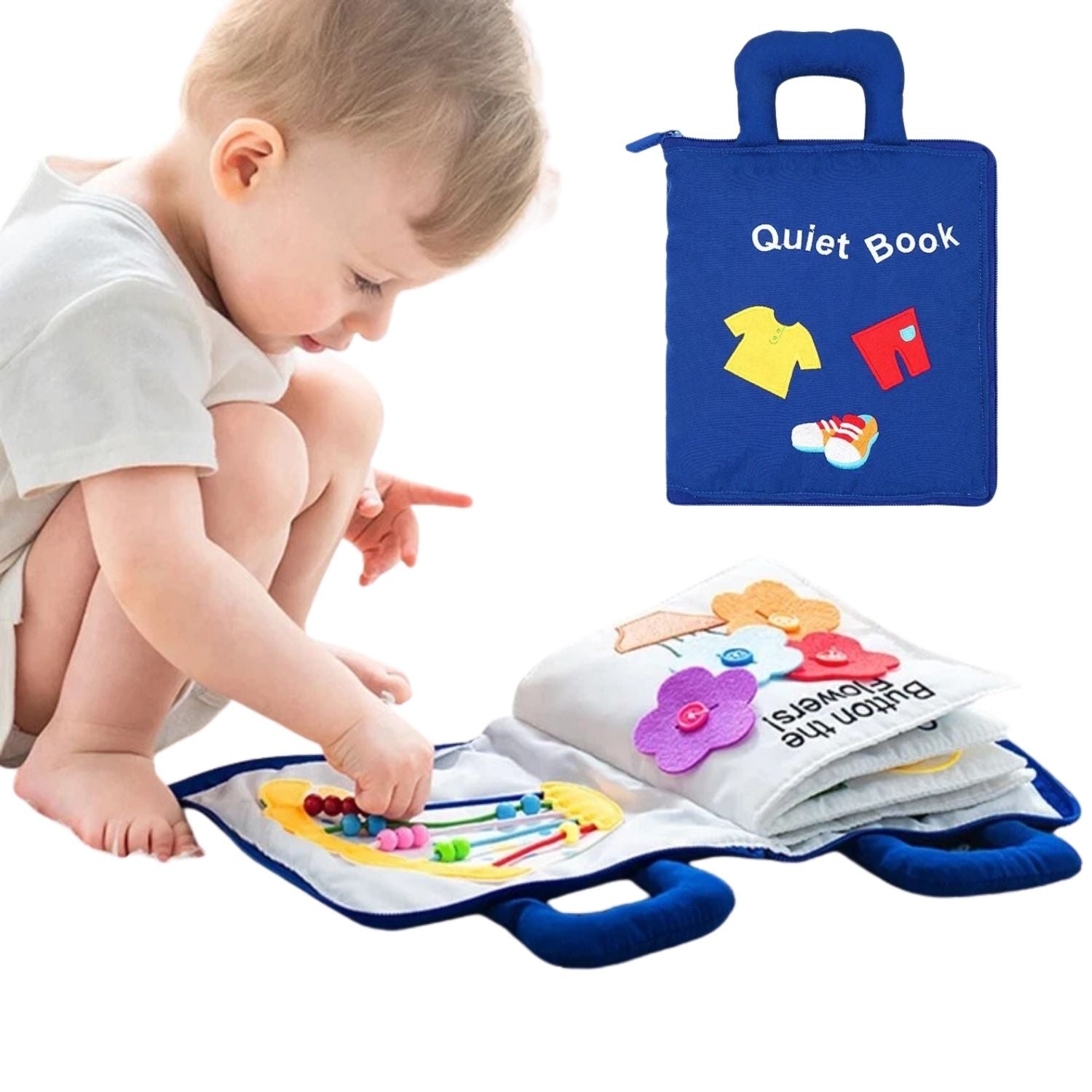 Early Learning Board Book for 1 Year Olds - Luxicro