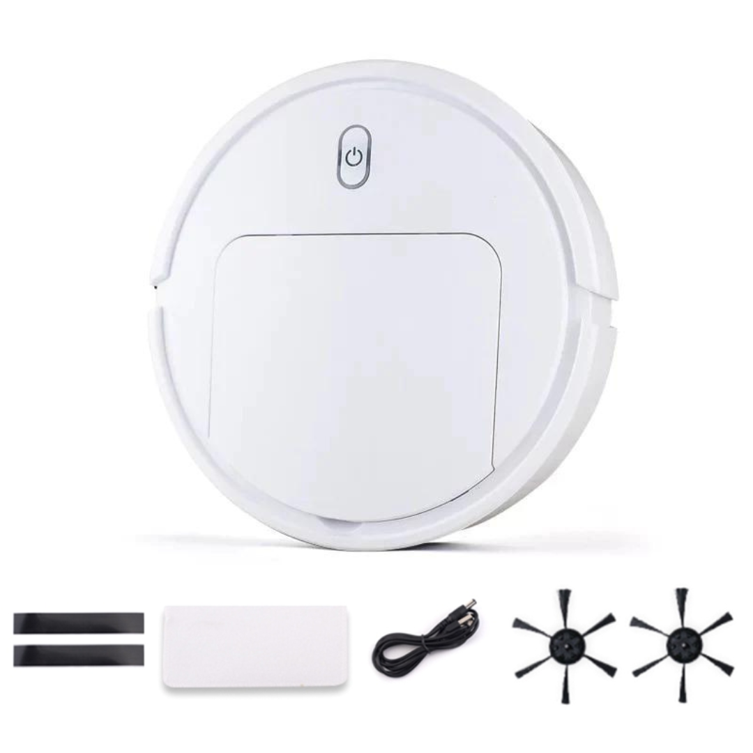 Powerful Pet Hair Robot Vacuum Cleaner 2 Hour Battery