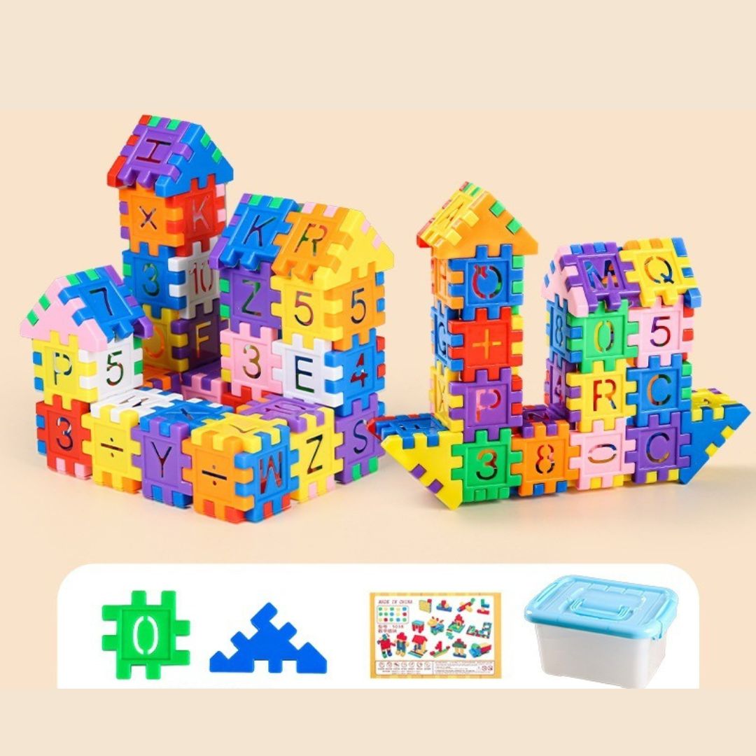 Educational Wooden Math Blocks