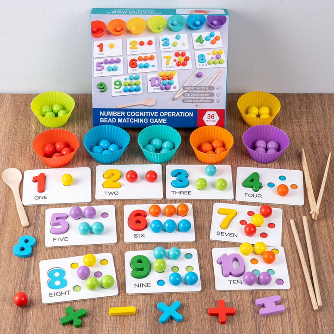 Fun Educational Number Sorting Ball Set