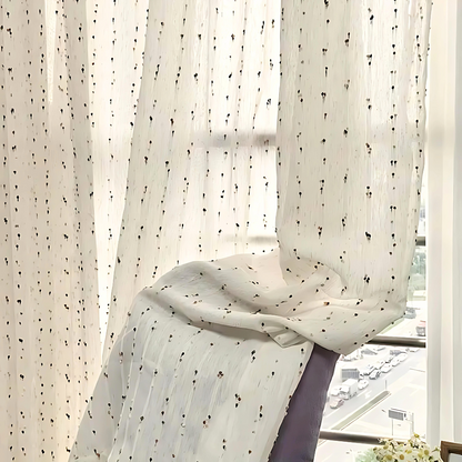 Colorful Sheer Net Window Curtain - Luxicro