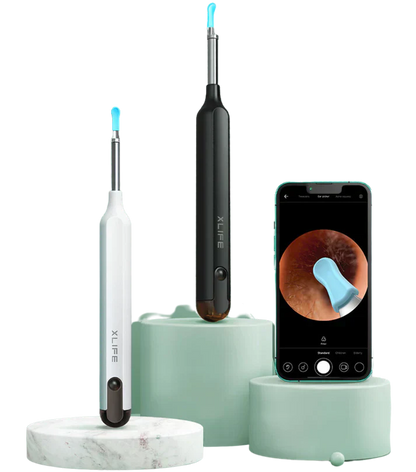 Compact Camera Ear Cleaning Tool with Slim Tip