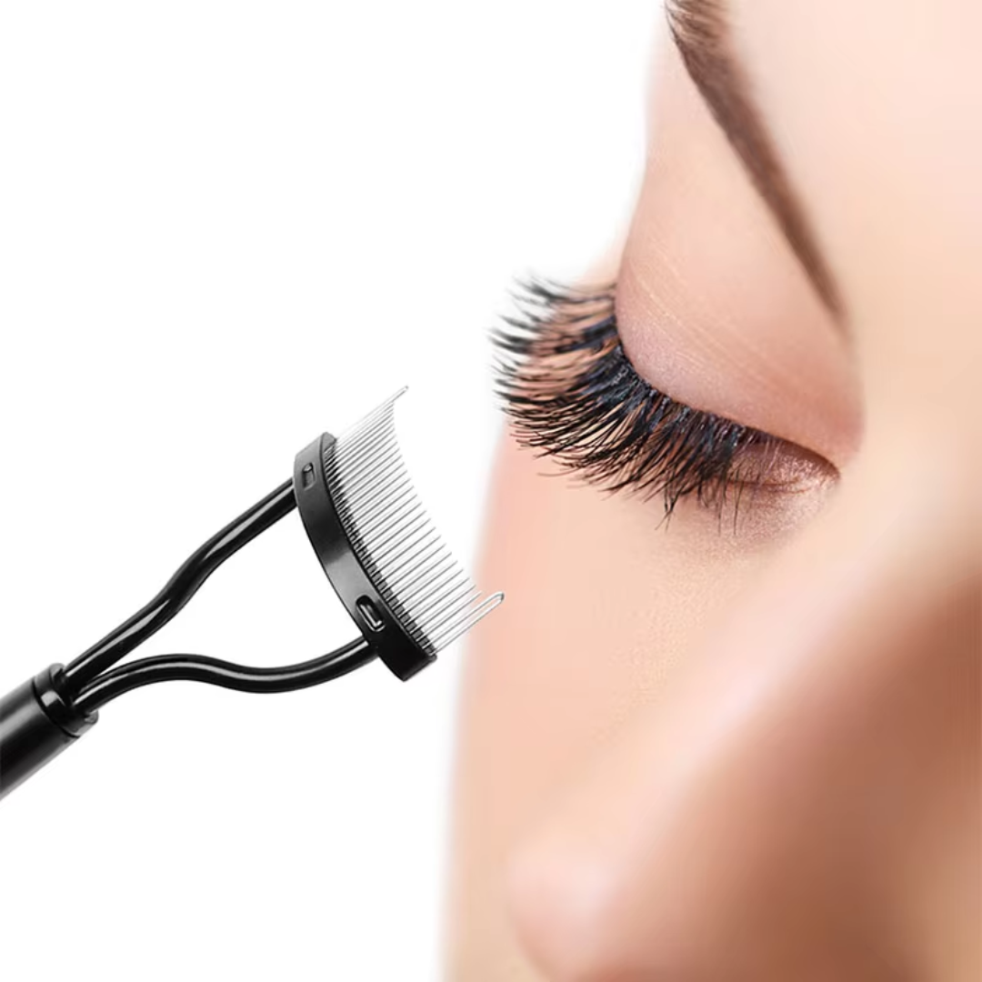 Accurate Lash Comb and Mascara Applicator Set - Luxicro
