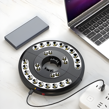 Compact Rechargeable Outdoor Light with Dimmable Setting