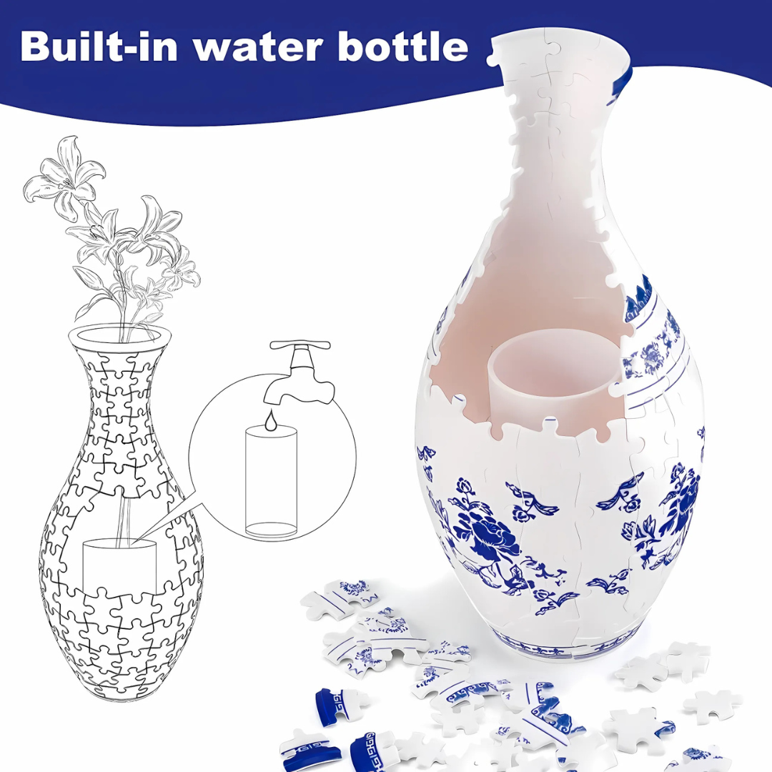 Peaceful Ceramic Table Vase