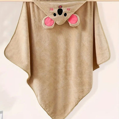 Adorable Animal Hooded Towel for Babies