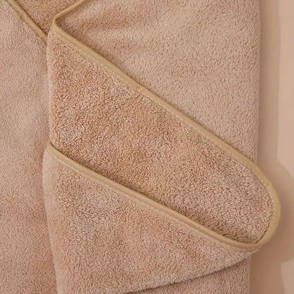 Cute Kids Hooded Bath Towel Set