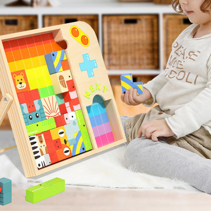 Traditional Wooden Mind Puzzle Toy - Luxicro