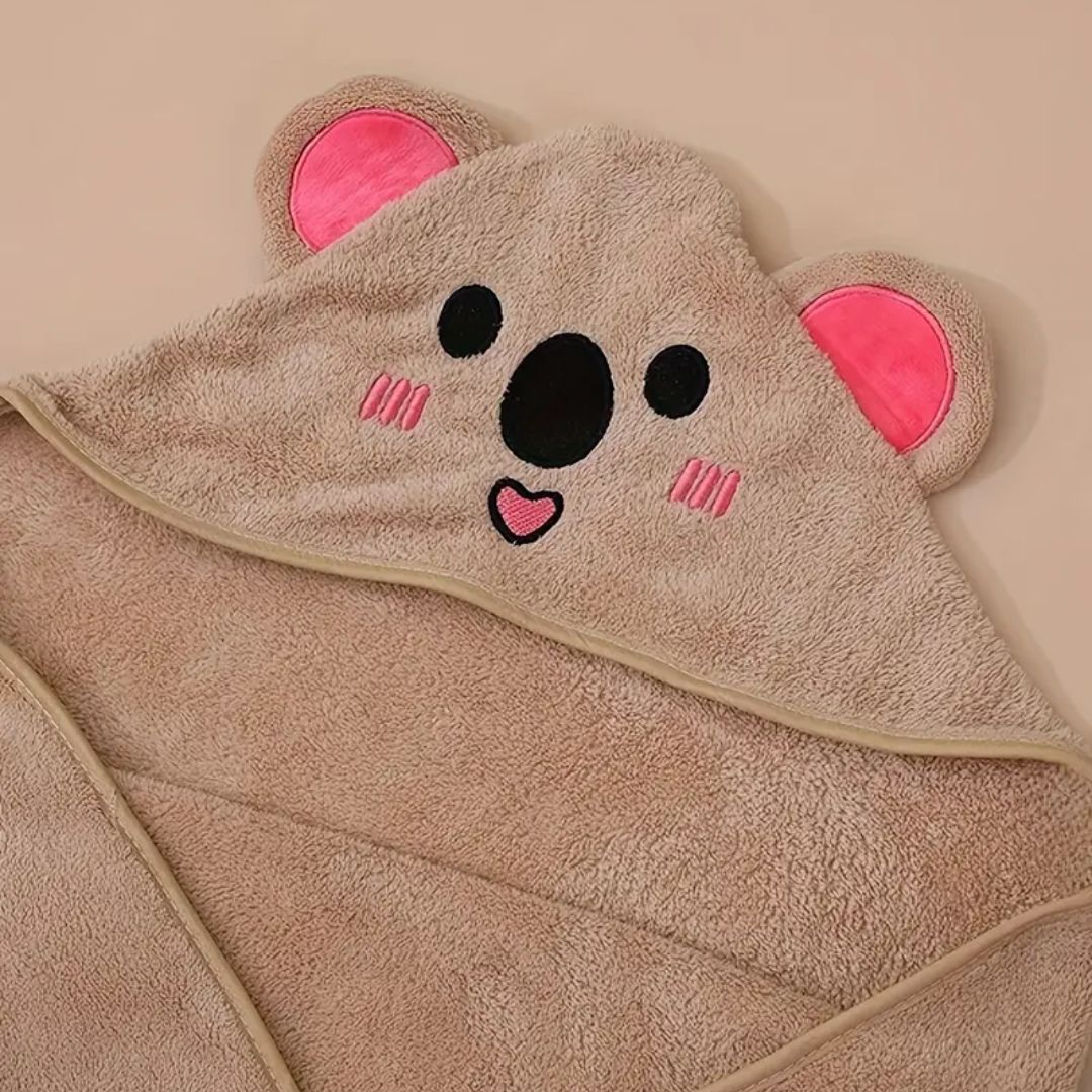 Adorable Animal Hooded Towel for Babies