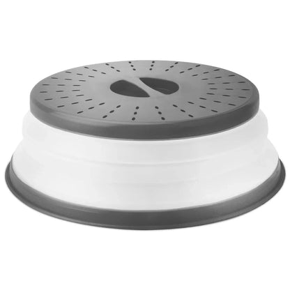 Easy Fit Microwave Splash Guard Food Lid - Luxicro