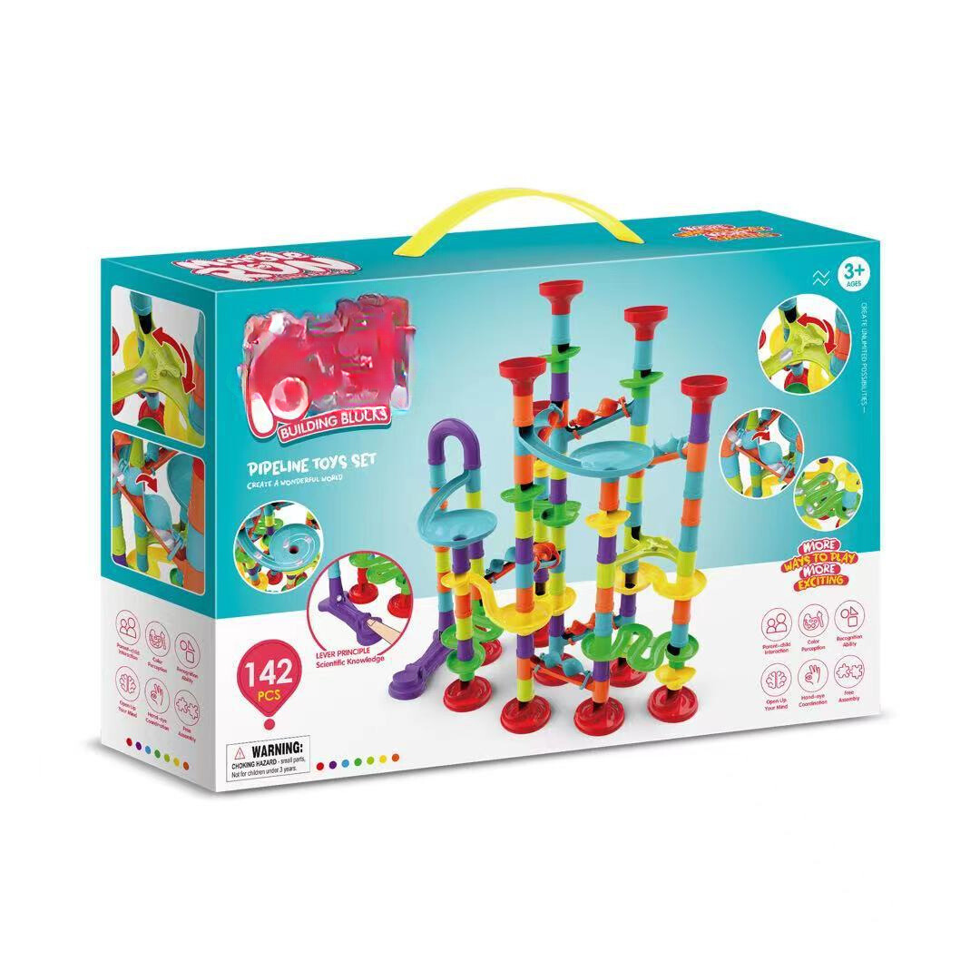 Vibrant Stone Building Blocks Set