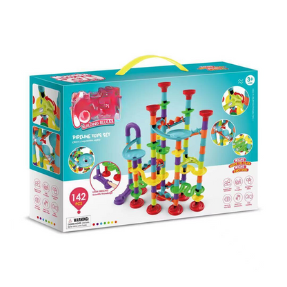 Vibrant Stone Building Blocks Set