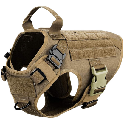 Durable Dog Vest Harness With Front Clip And Back Handle